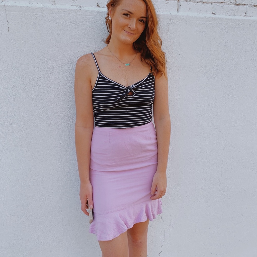 Lavender skirt